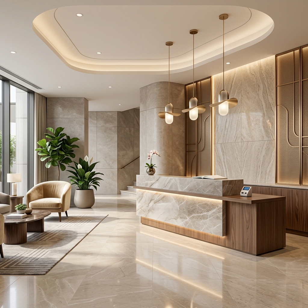 Luxury Hotel Lobby Interior Design Sri Lanka