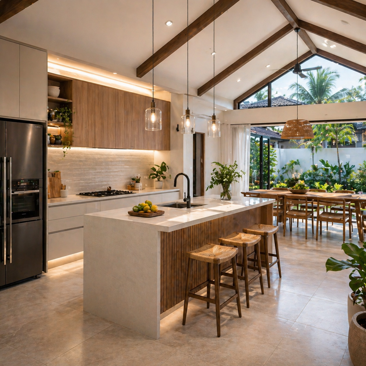 Upscale Dining Room Interior