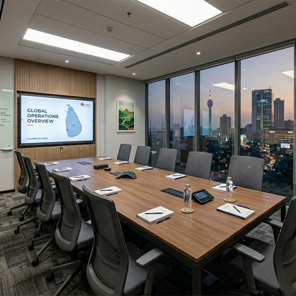 Modern Office Boardroom Interior Design Sri Lanka